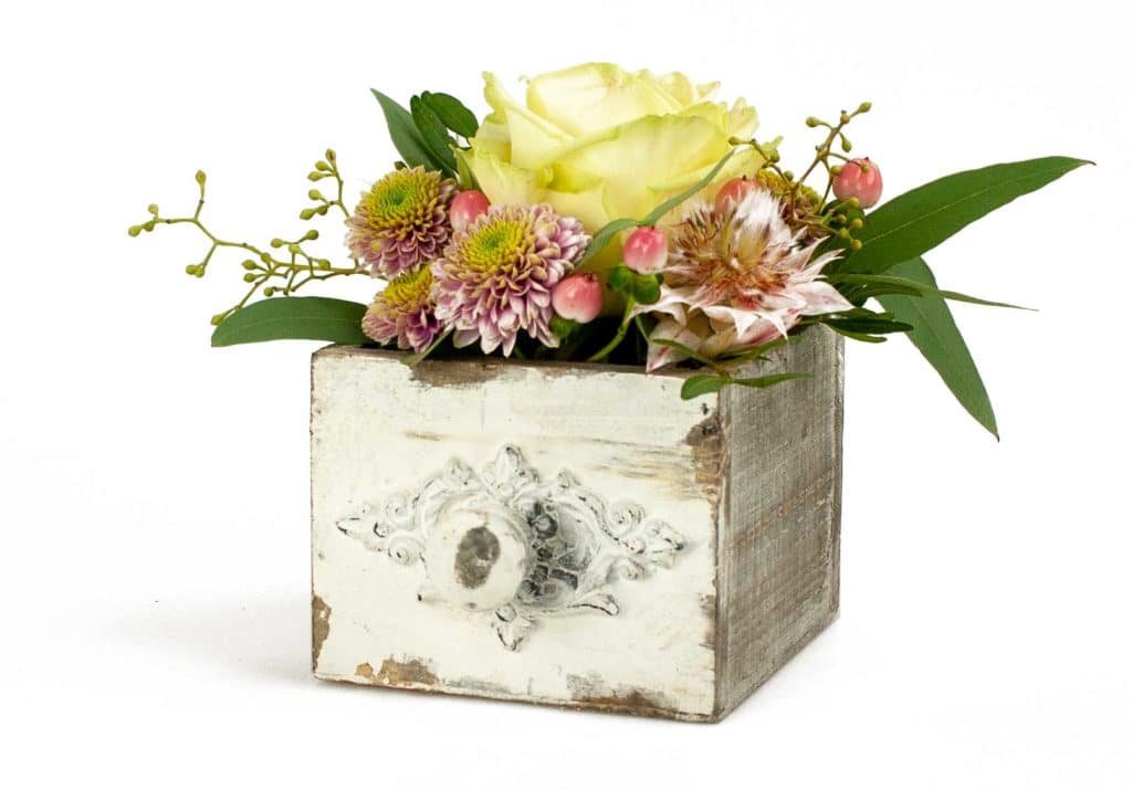 Blumenstrauß DIY Blume getopft Ornament Bausteine Modell Spielzeug Geschenk 